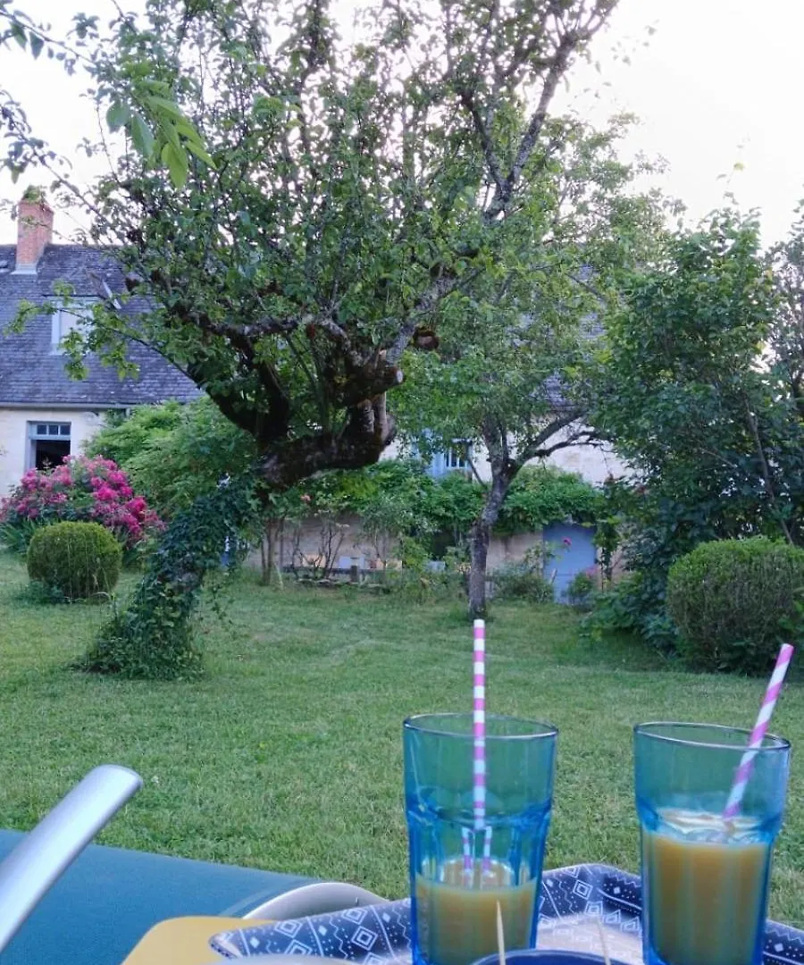 Couette-café Bed and Breakfast Sous La Glycine à Cressensac-Sarrazac
